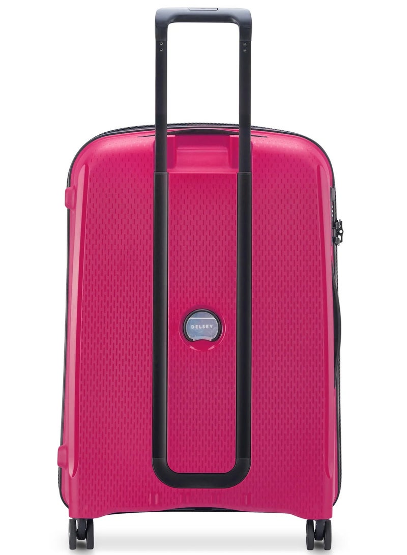 DELSEY Paris Delsey Belmont + 71cm Trolley, Check In Size, Raspberry Color, TSA Lock, Inner Mesh Zipper Pocket, Hard Top Polycarbonate Material,8 Wheels, 5 Years International Warranty. - Image 4